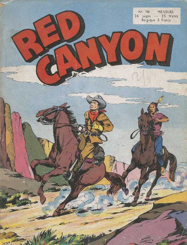 Scan de la Couverture Red Canyon n 16